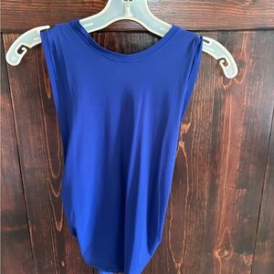 Lululemon Athletica Blue Sleeveless Muscle Tee